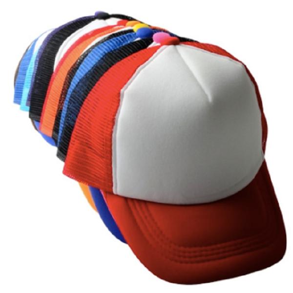 Multicolor Sublimation Mesh Cap Personalised Sublimation Cap Blanks