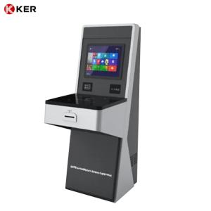Quality Book Returning Terminal Touchscreen Machine Self Service Pos Heck In Self-Service Library Kiosk With Qr for sale