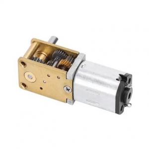 Quality 3V - 6V Horizontal Right Angle DC Worm Gear Motor Short Shaft Low Speed High Torque for sale