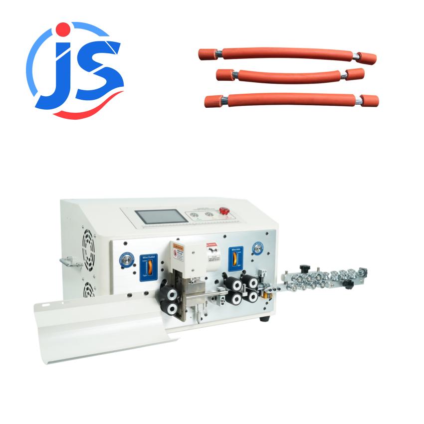 Round Sheathed Copper Cable Cutting Machine Multi Core Copper Wire Stripping Machines