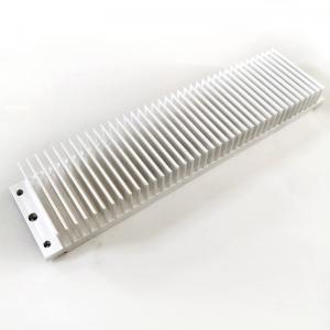 China Aluminium Rectangle Radiator Extrusion Heat Sink Profile Industrial Use For Led on sale