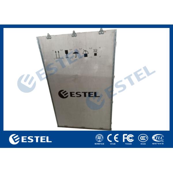 IP55 Galvanized Steel 20U Outdoor Telecom Cabinet For Telecom Equipments With PDU Inside