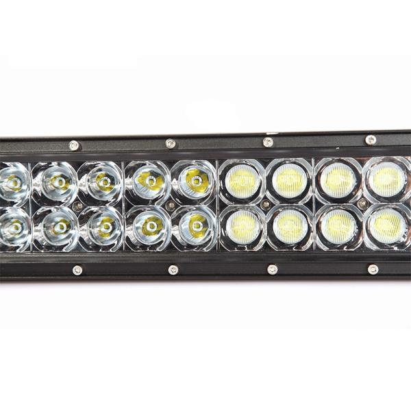 288W 3D 96pcs Waterproof Light Bar , 24480LM Curved LED Light Bar