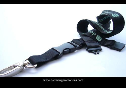 Buy Heat transfers printing lanyard with buckle release no minimum order at wholesale prices