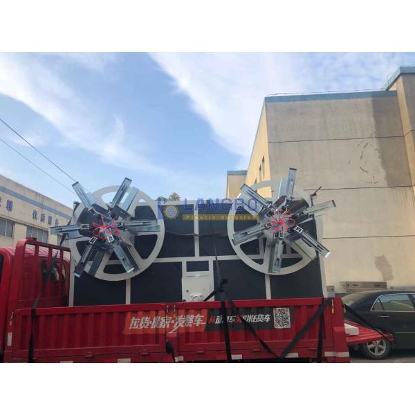 Customer Demand Voltage PE Automatic Water Pipe Winding Machine Coiler With 1600-3200mm Coiling Range