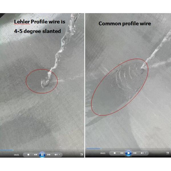 L - Edges Sieve Bend Screen 55 Micron ISO9001:2015 Certification