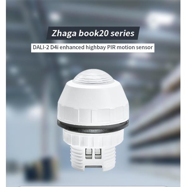 Zhaga Book20 Based PIR Motion Sensor, DALI-2 Output, D4i compliant, Multi-sensor Input Device, Enhanced Highbay Range Up to 17m