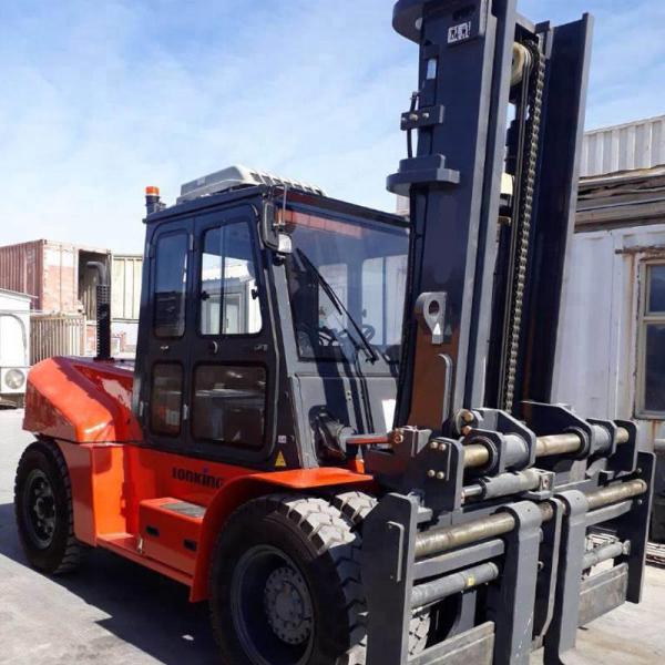 Diesel Engine Port Handling Equipments Heat Dissipation System Fork Length 1220mm