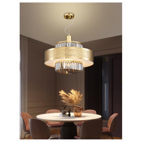 New Modern Crystal Chandelier for Living room Bedroom led ceiling lamp gold lamp(WH-CY-204)