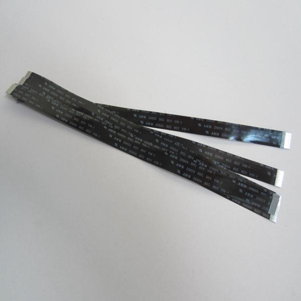 Black Polyimide AWM FFC Flexible Flat Ribbon Cable 80c 60v Vw-1 2-100 Pin