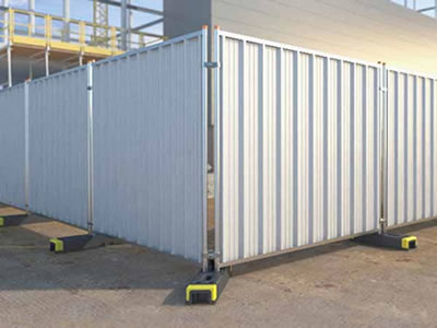 Color Bond Steel Temporary Hoarding