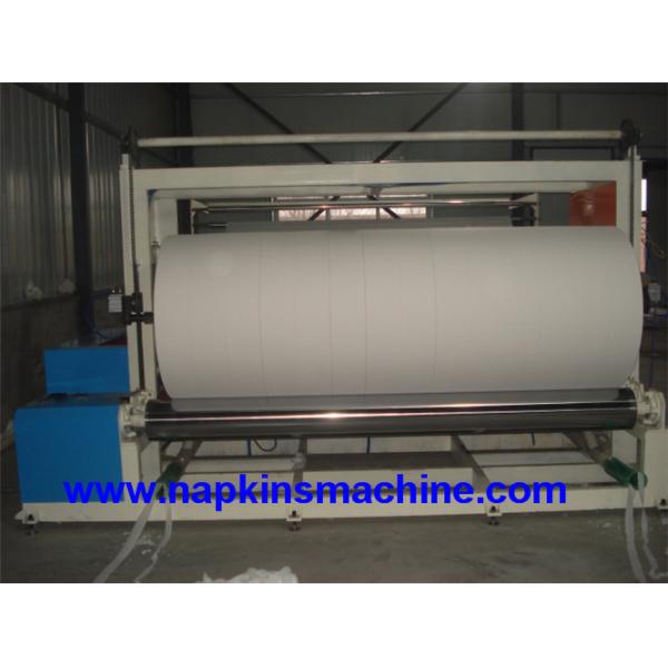 Buy 380V 2 Layer 1400mm Toilet Paper Rewinding Machine at wholesale prices