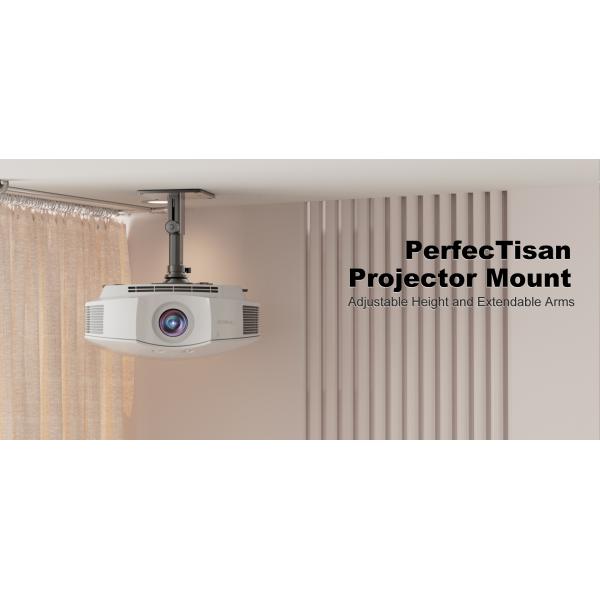 Large Projector Ceiling Mount Gray Ceiling Projector Mount With Adjustable Extension