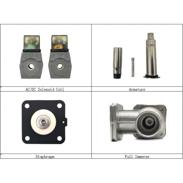 Goyen Type 1" Outlet 1-1/2" Inlet Flanged Valve for Reverse Pulse Jet Systems In Dust Collectors