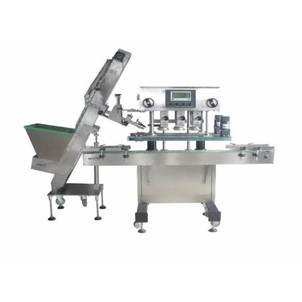 Automatic Plastic Tablet Bottle Filling Machine Line For Round And Square Bottle
