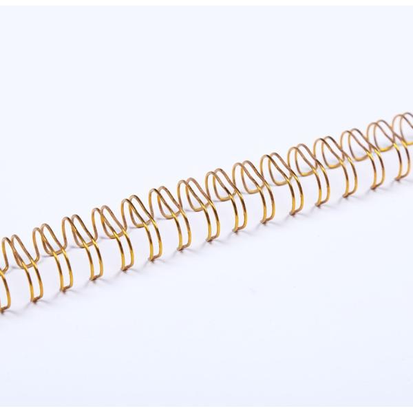 Nanbo 0.25-0.5in Double Loop Wire Binding Electroplated Nylon Coated