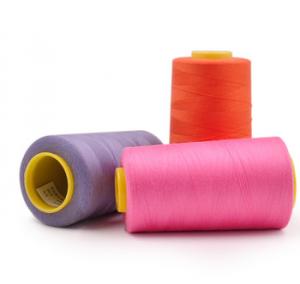 China 100 Polyester Sewing Thread , Spun Polyester Yarn For Sewing Thread 40/2 on sale