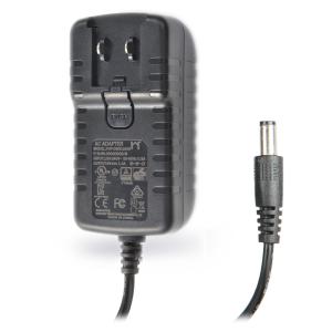 9V 1A Interchangeable Wall Mount Adapter With Polycarbonate Enclosure