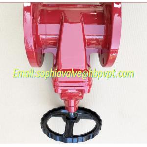 AWWA 250PSI flanged gate valve