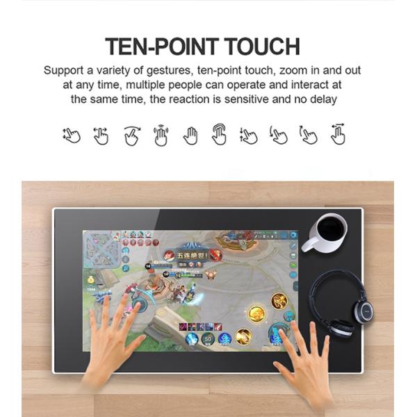 Multi Points Touch Screen Table Price Smart Touch Screen Windows System Lcd Tv Table Digital Kiosk