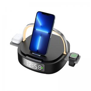 Quality Fast 5 In 1 Qi Wireless Charger Station 15w  Mobile Phone Use for sale