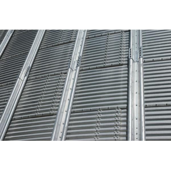 Hydraulic Press Steel Silo Roll Forming Machine / Similar Yoder Roll Former