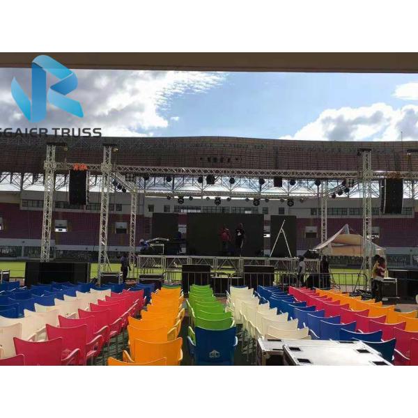 Non Toxic Aluminum Roof Truss For Line Array / Exhibition Easily Set Up