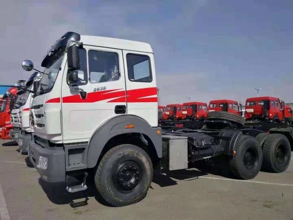 Buy Beiben NG80 2638 2642 V3 4x2 6x4 Tractor Head Trucks Euro 2/3/4 at wholesale prices