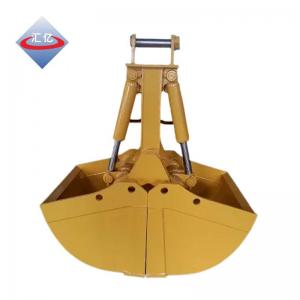 China Q355 16MN Excavator Clamshell Bucket Hydraulic Clam Bucket 5.0CBM on sale