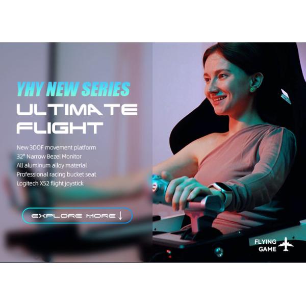 Immersive VR Flight Simulator 9D Vr Aircraft Full Flying Games Airplane Simulator