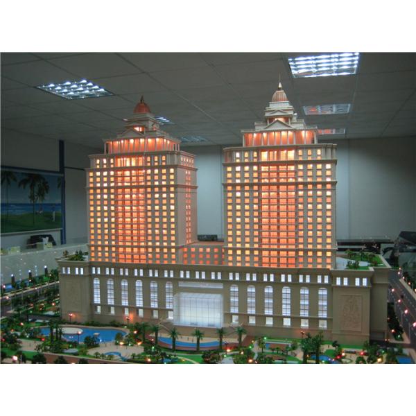Environmental Architecture Model Building For Hotel , 3d Print Mini Model