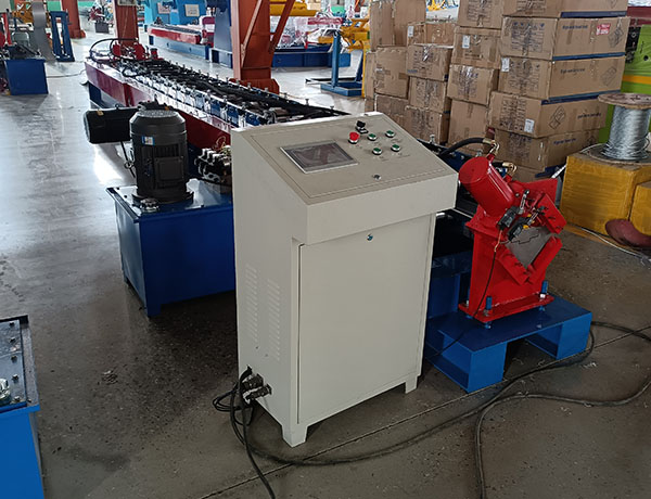 Guide Rail Steel Door Frame Roll Forming Machine Automatic