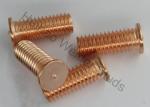 Coppered Steel Threaded Stud Welder Pins 1/4" For Capacitor Discharge Welder