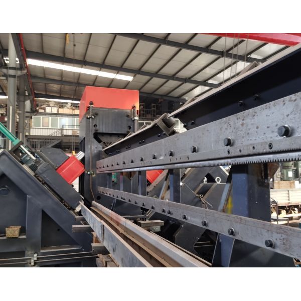 40mm Max Drilling Diameter Cnc Angle Steel Drilling Machine Line With External Cooling