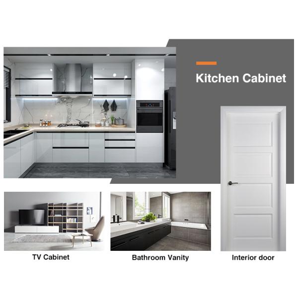 Luxurious High End Kitchen Cabinet Set with Fine Workmanship and Wooden Shaker Design