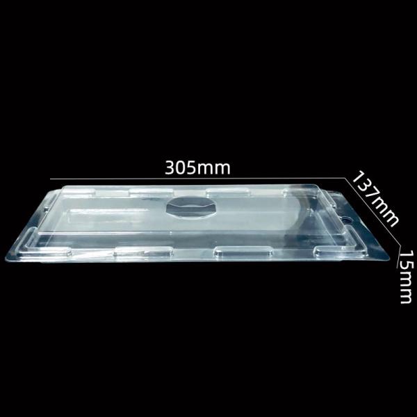 Custom Clear PET Snap Lock Tray for Flat Mop Packaging