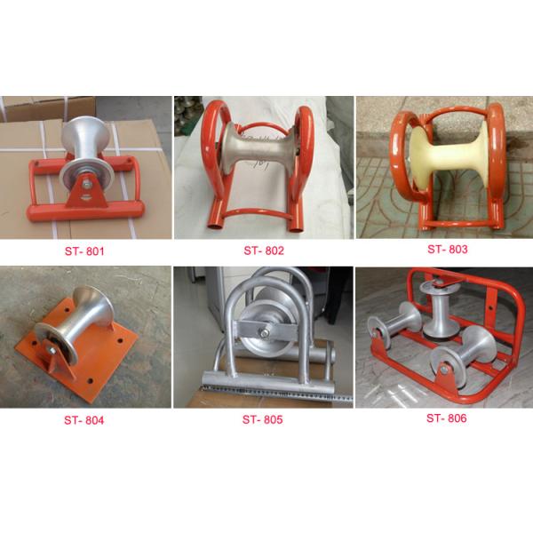 Orifice Type Bellmouth Roller Cable Pulling Tools Cable Laying Tools