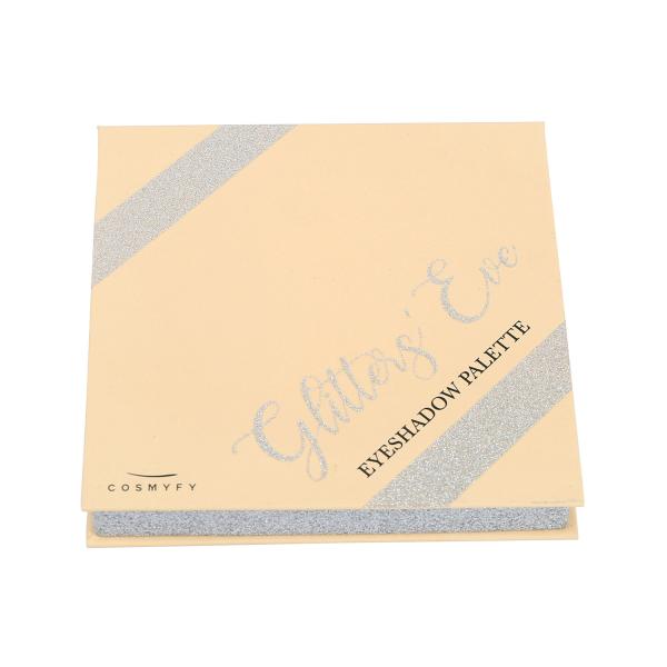 Glitter Powder Empty Baked Eyeshadow Palette 16 Position CMYK Printing