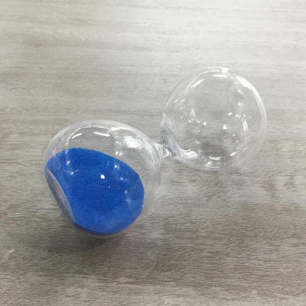 Flat Glass Hourglass 60 Minute Sand Timer ISO9001 approved