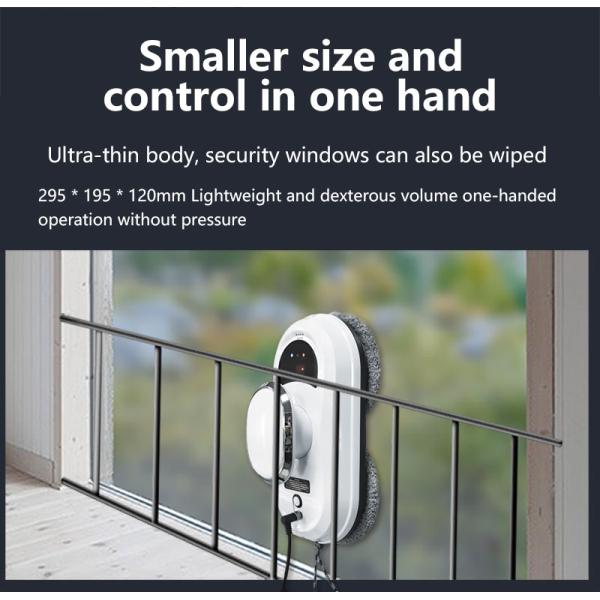 Window Cleaning Robot for Household 4 Hours Charging Time App-Controlled CE Certified