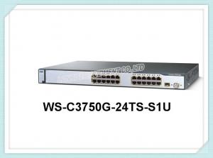 China Cisco Switch WS-C3750G-24TS-S1U 24 Port Managed Gigabit Ethernet Switch on sale