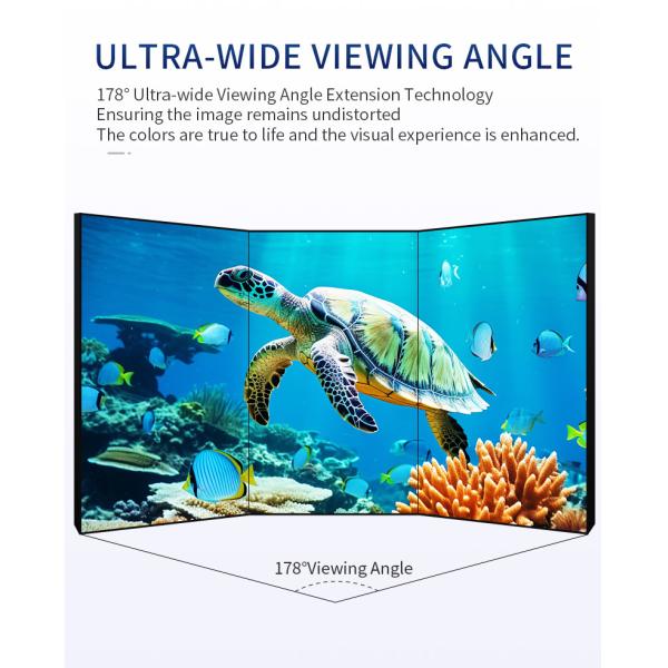 75 Inch Commercial High Performance Vertical Modular Large Splicing Screen Narrow Bezel Art Die Casting Steel Panel Video Wall Display