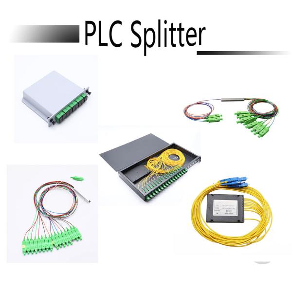 Optical 1×8 Sc/Upc Insertion Card Type Fiber Optic PLC Splitter
