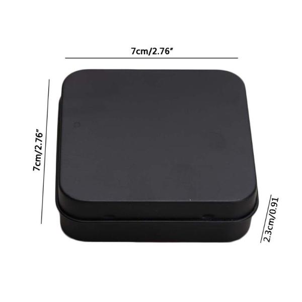 Rectangular Chocolate Printed Tin Boxes Multipurpose Recyclable