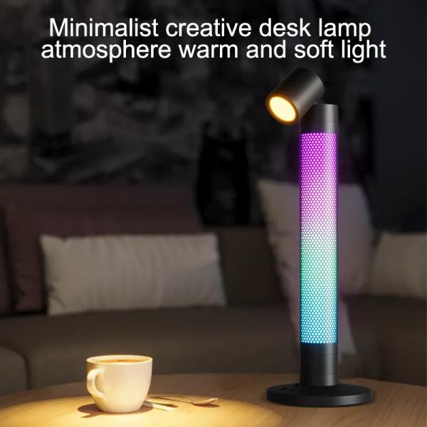 App Smart Graffiti Creative Desk Lamp LED Atmosphere Light Work Reading Bedside Night Light