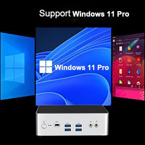 Windows 11 Pro Lightweight Portable Mini PC 12th Gen Intel Core I5 Processor