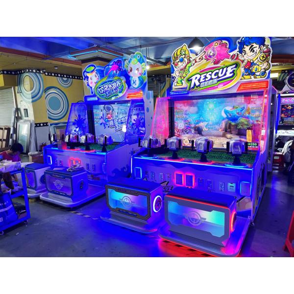 Durable Ticket Redemption Game Machine 450kg Multi Language Support For 4 Players