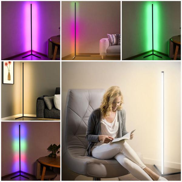 Remote Control Ambient Sunset Lamp Smart Living Room RGB Color Changing Decor Night Lights