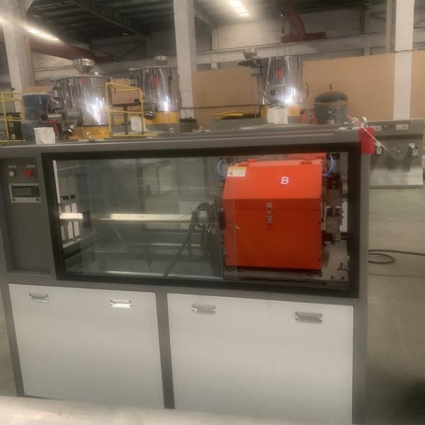 Fully Automatic PE 100kg/H Plastic Pipe Machine With ABB Inverter