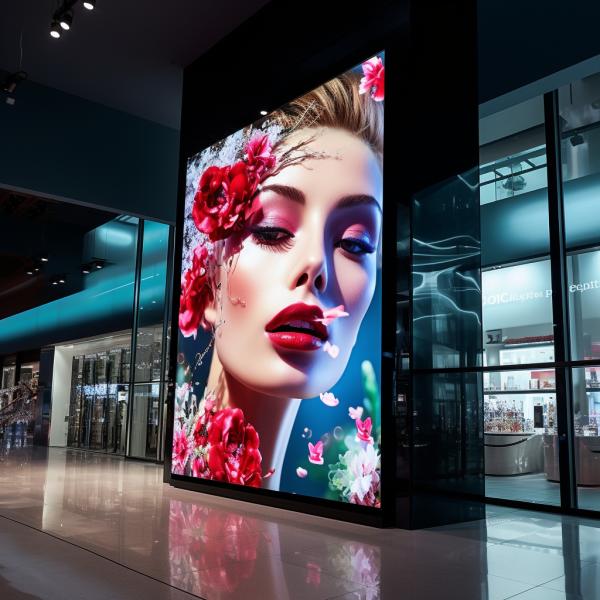 85% Color Gamut LED Fixed Display Screen For Indoor Commercial Use